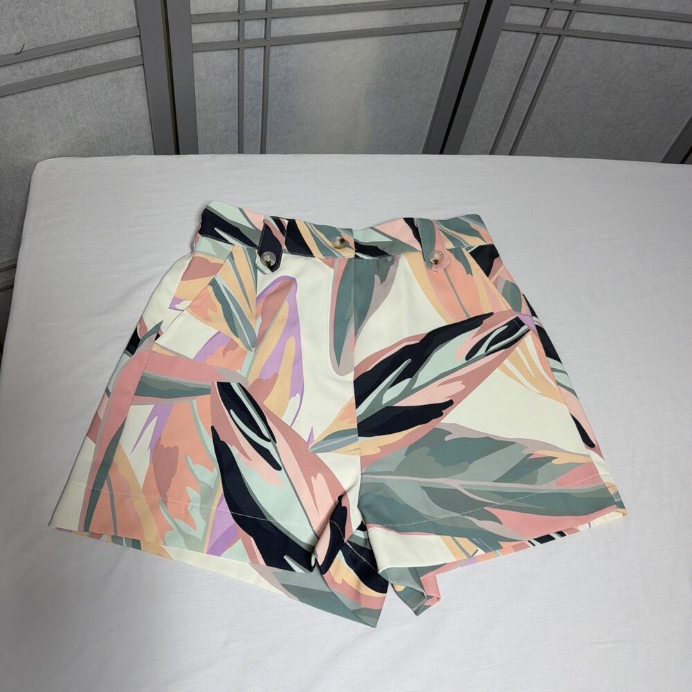 LABELRAIL X WHATSMITAFOUND Tropical Print Shorts - Size 8 - Resort/Cruise Wear